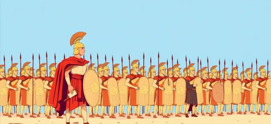 Najlepsze historyczne filmy o falangi macedońskiej