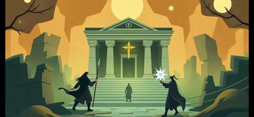 Tajemnicze filmy o wojownikach świątynnych