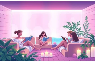 Relaksacyjne filmy o saunach i łaźniach