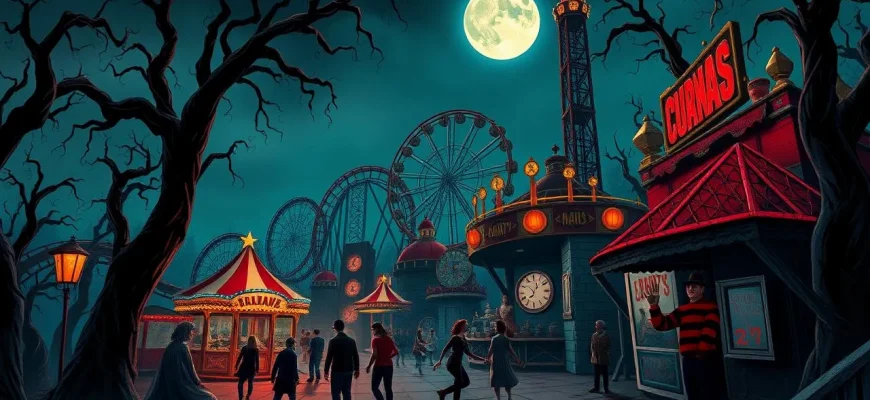 Najlepsze filmy grozy o parkach rozrywki
