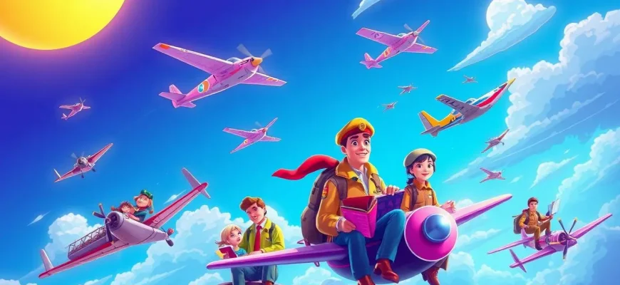 Rodzinne filmy o pilotach i lotnikach