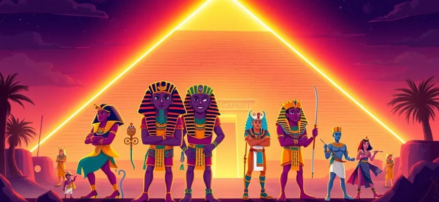 Najlepsze rodzinne filmy o faraonach