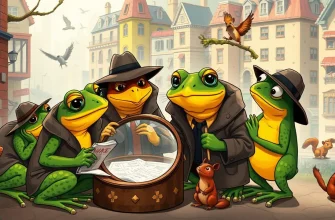 Detektywistyczne filmy o żabach - niezwykłe przygody detektywów-żab