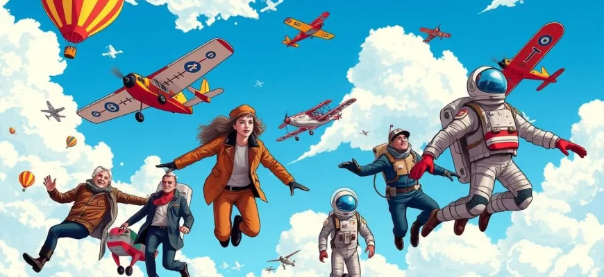 10 Filmów Przygodowych o Lataniu