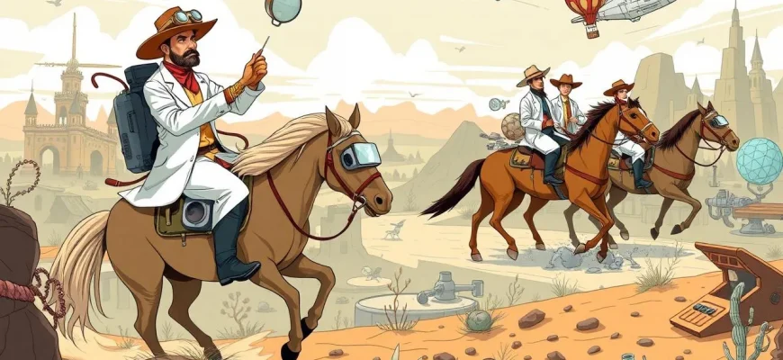 10 Westernów o Szalonych Naukowcach