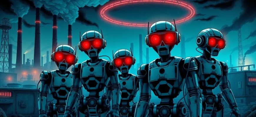 Filmy grozy z robotami przemysłowymi