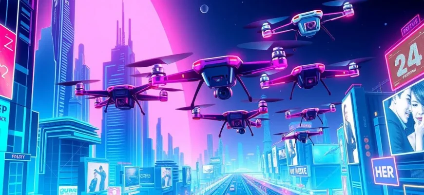 10 Filmów Sci-Fi z Dronami