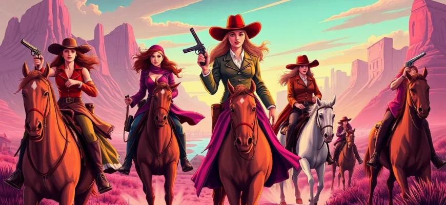 10 Filmów Westernowych o Brunetkach