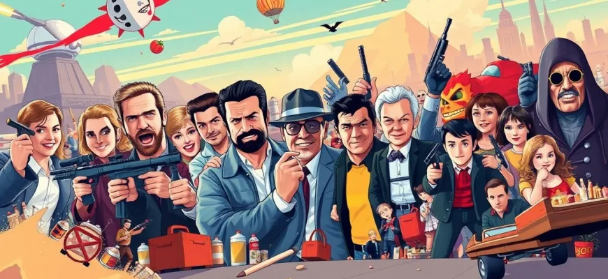 Komedia i strzelaniny: 10 filmów, które musisz zobaczyć