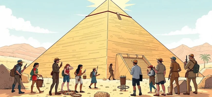 Najlepsze filmy przygodowe o badaniu piramid