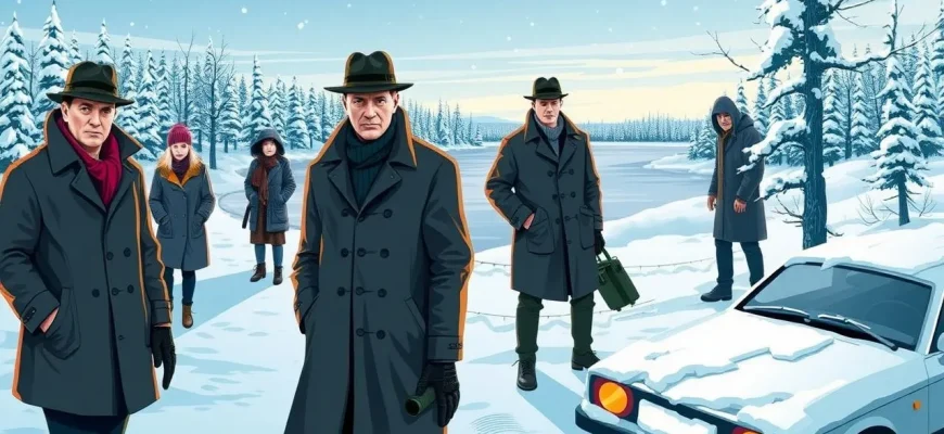 Kriminalne filmy w śnieżnej scenerii