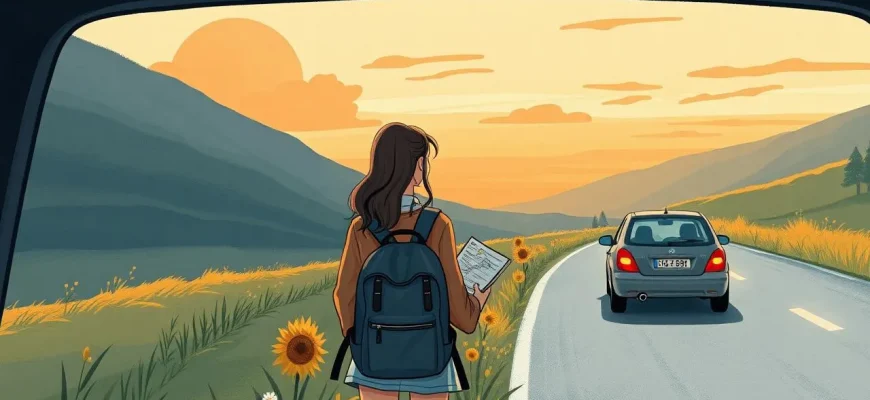 10 Dramatycznych Filmów o Podróżach Autostopem