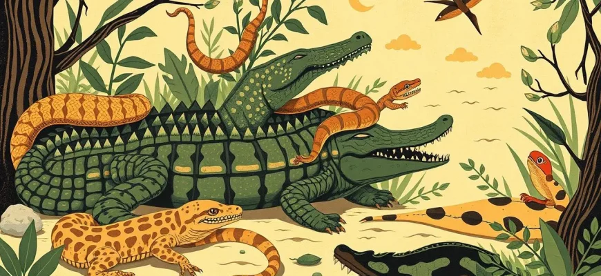 Dokumentalne filmy o gadach - Podróż do świata gadów