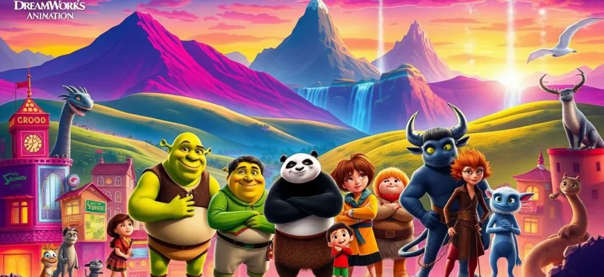 Najlepsze Filmy DreamWorks