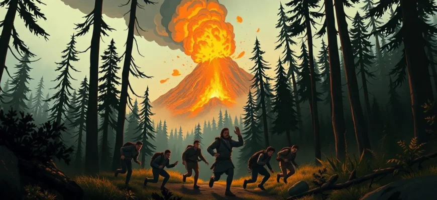 Filmy o ewakuacji podczas wybuchu wulkanu