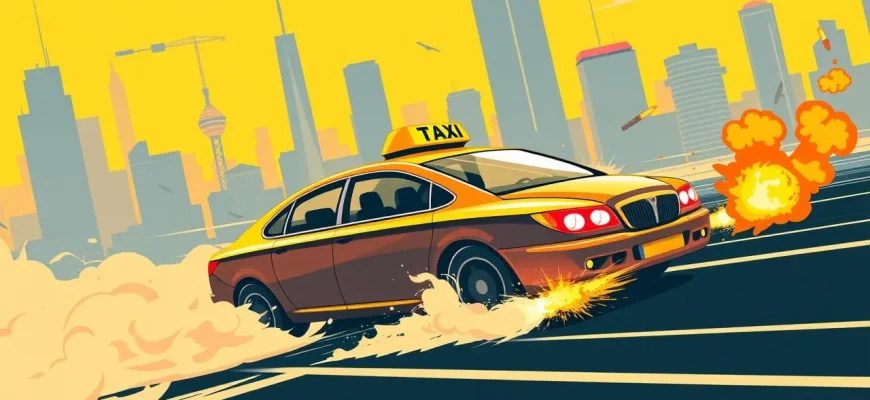 10 Filmów Akcji o Taksówkarzach