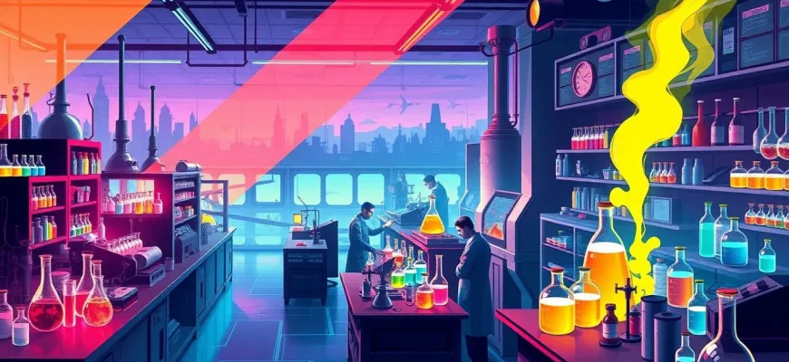 Wojenne filmy o laboratoriach chemicznych