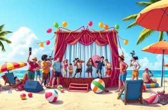 10 Komików na Bezladnej Wyspie