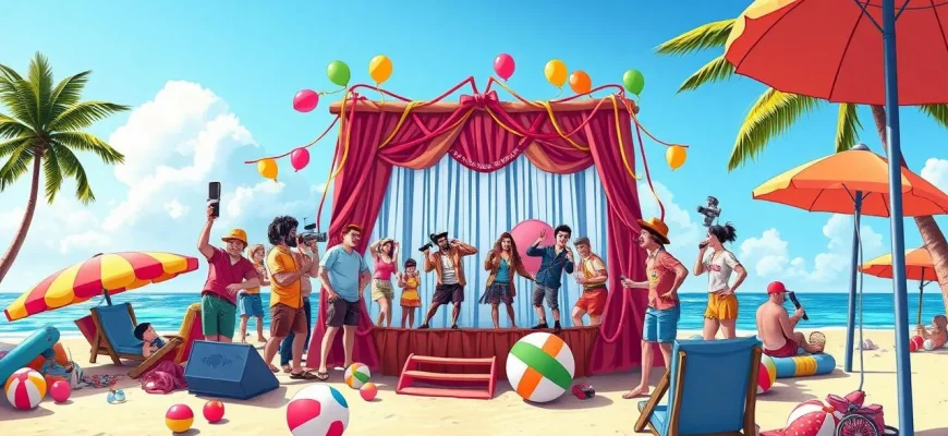 10 Komików na Bezladnej Wyspie