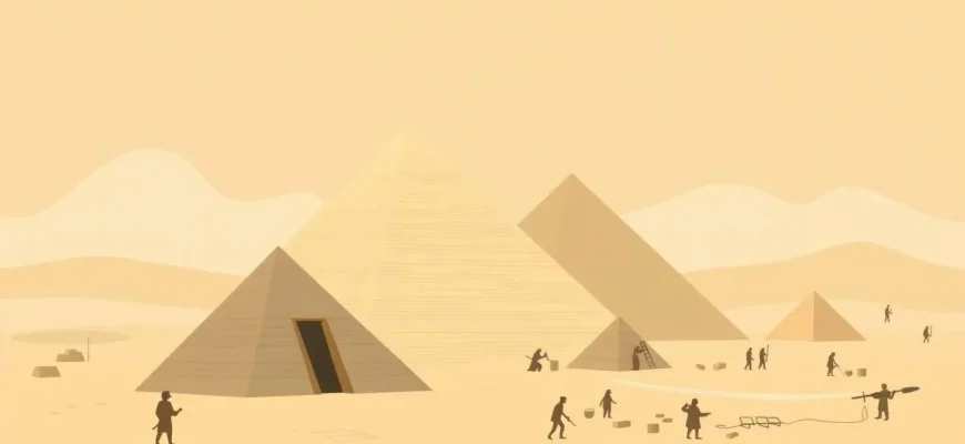 Filmy historyczne o budowie piramid