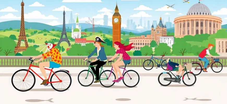 Najlepsze komedie o podróżach rowerowych