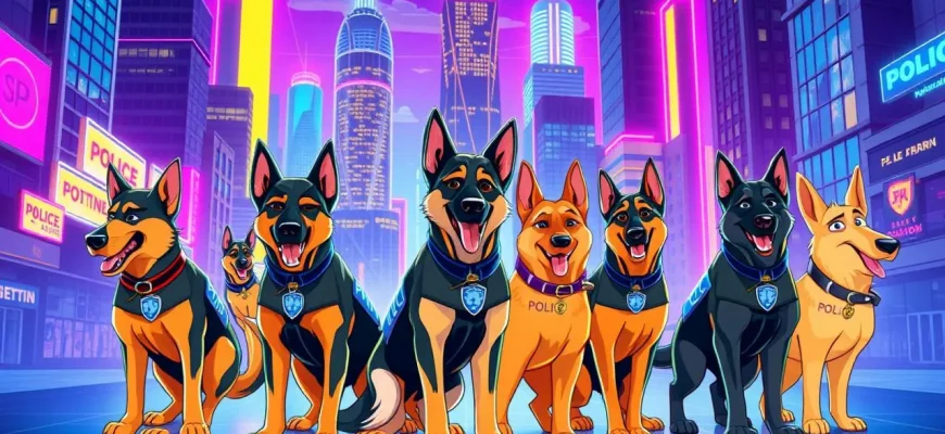 Filmy rodzinne o psach policyjnych