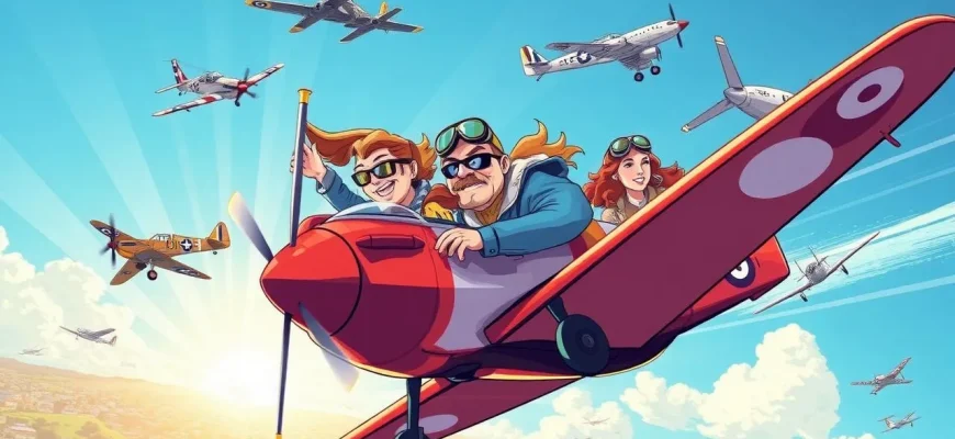 10 Filmów Przygód o Lotnictwie