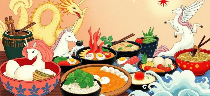 10 Filmów Fantasy o Japońskiej Kuchni