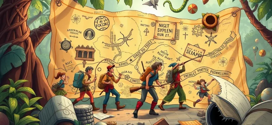 Filmy o przygodach w poszukiwaniu starożytnych map