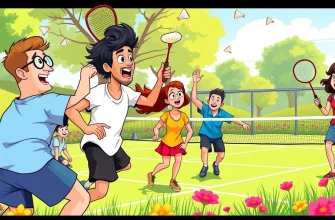Śmieszne filmy o badmintonie