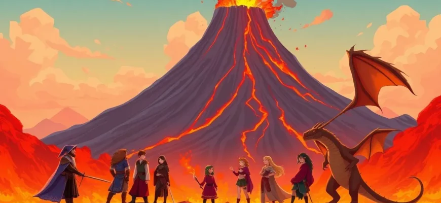 Najlepsze filmy fantasy z wybuchem wulkanu