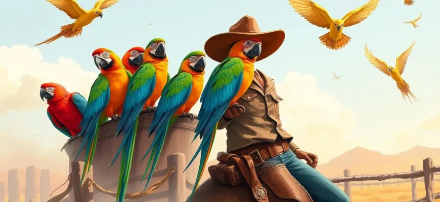 Filmy westernowe z papugami - niecodzienna podróż przez Dziki Zachód