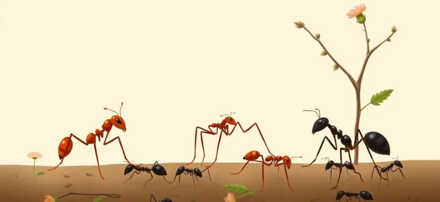 Filmy biograficzne o mrówkach - Podróż do świata owadów