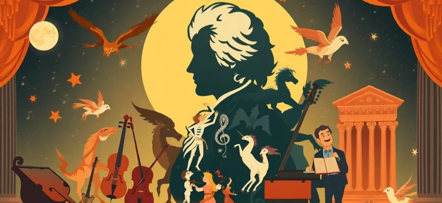 Filmy fantasy o Mozarcie