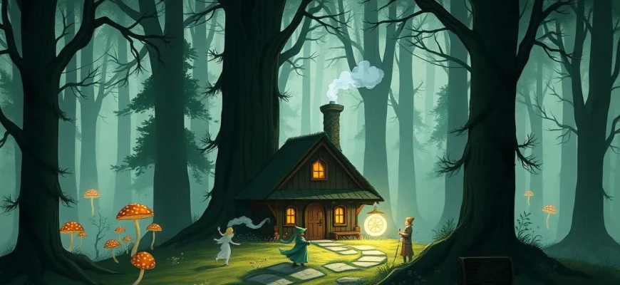 Filmy fantasy o chatce w lesie