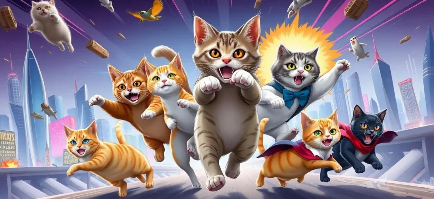 Filmy akcji z mówiącymi kotami