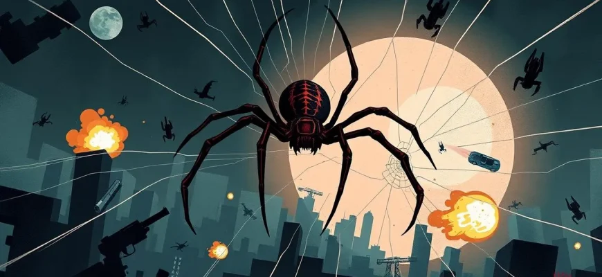 Filmy akcji o pająkach