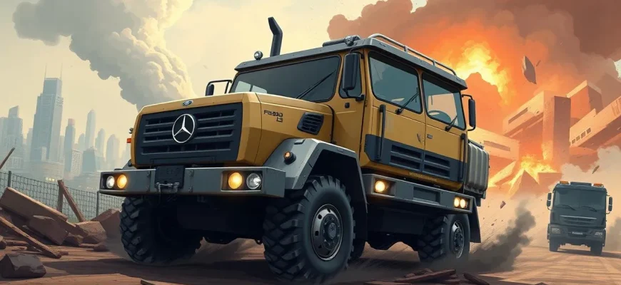 10 Filmów Akcji z Ciężarówkami