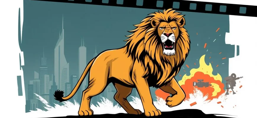 Najlepsze filmy akcji o lwach