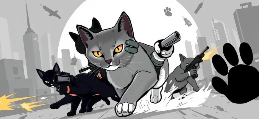 Filmy akcji z kotami - 10 najlepszych