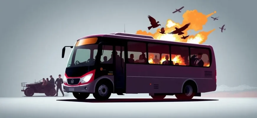 Filmy akcji z autobusami