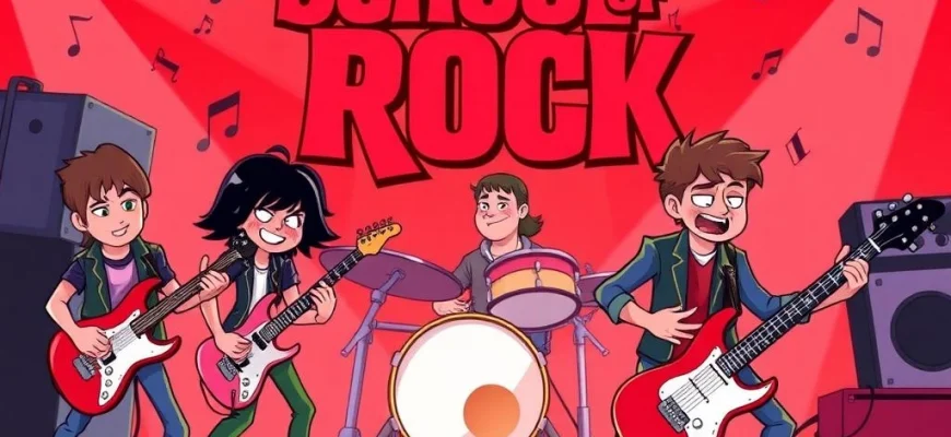 10 produkcji podobnych do 'Szkoła rocka'