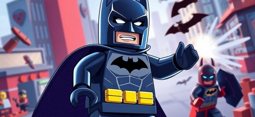 10 podobnych filmów do LEGO Batman Be-Leaguered