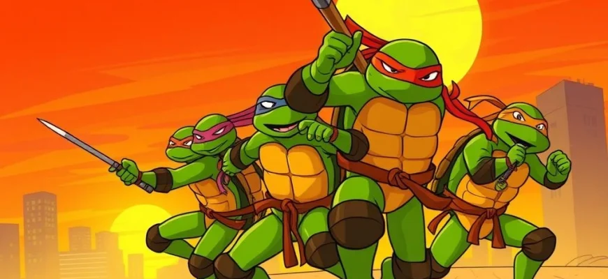 Podobne produkcje do Wojownicze Żółwie Ninja