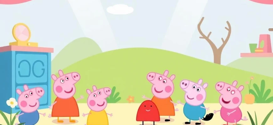 10 seriali i filmów podobnych do Peppy Pig
