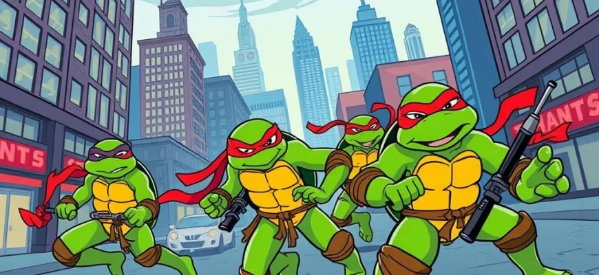 10 produkcji podobnych do 'Wojownicze żółwie ninja: Zmutowany chaos'