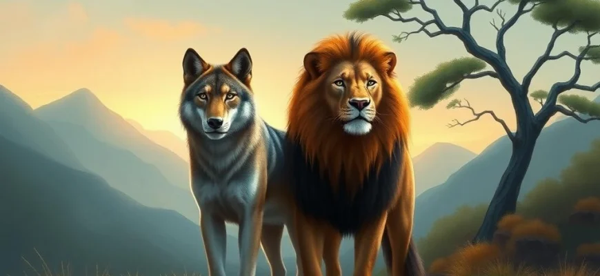 Filmy podobne do 'Wilk, lew i ja'