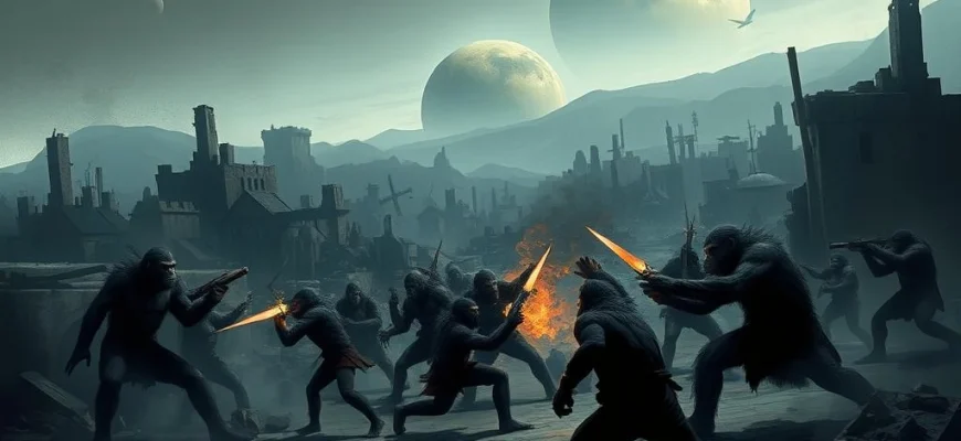 Podobne filmy do 'Bitwa o Planetę Małp'