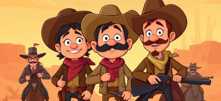 10 produkcji podobnych do 'Trzej Amigos'