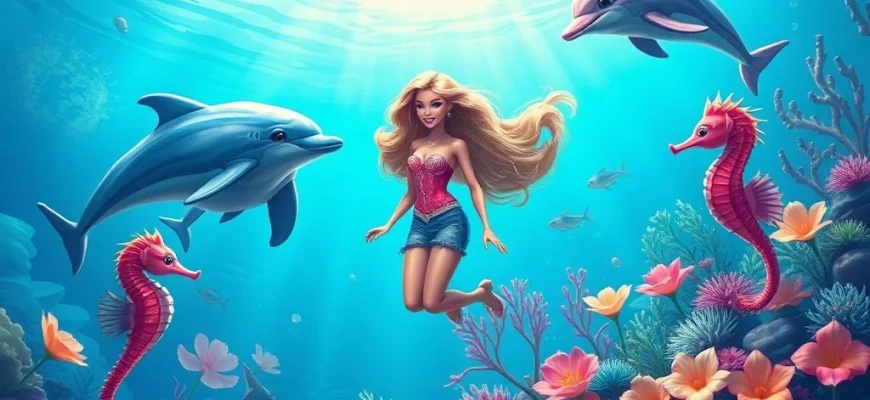 Podobne filmy do 'Barbie: Delfiny z magicznej wyspy'